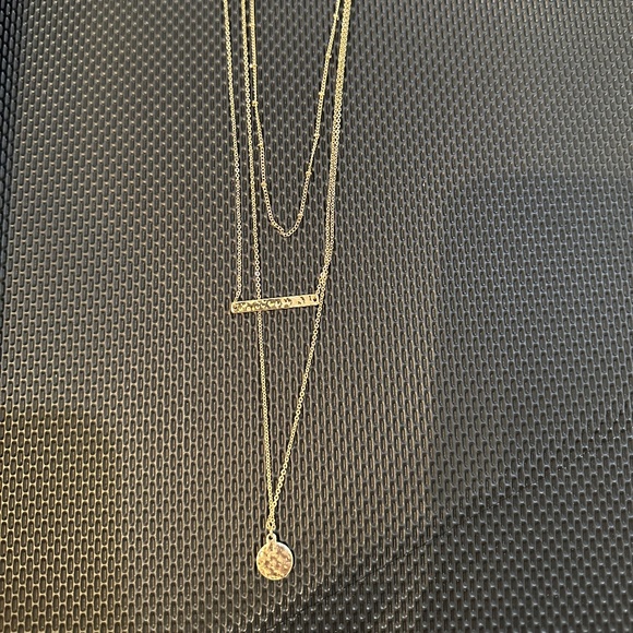 Nordstrom Jewelry - Gold necklace three layers